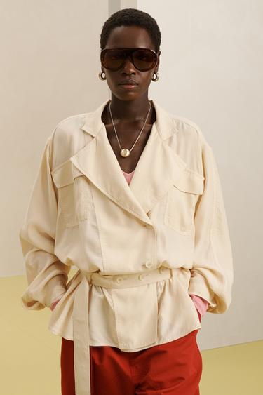 VRSHT FLD 16 - Écru moyen de Zara - Image 2