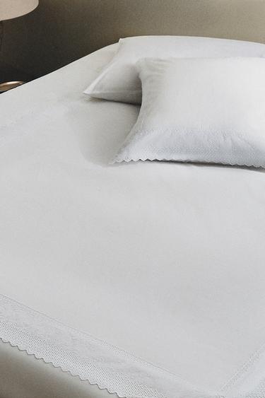 HOUSSE DE COUETTE BRODÉE - Blanc de Zara - Image 5