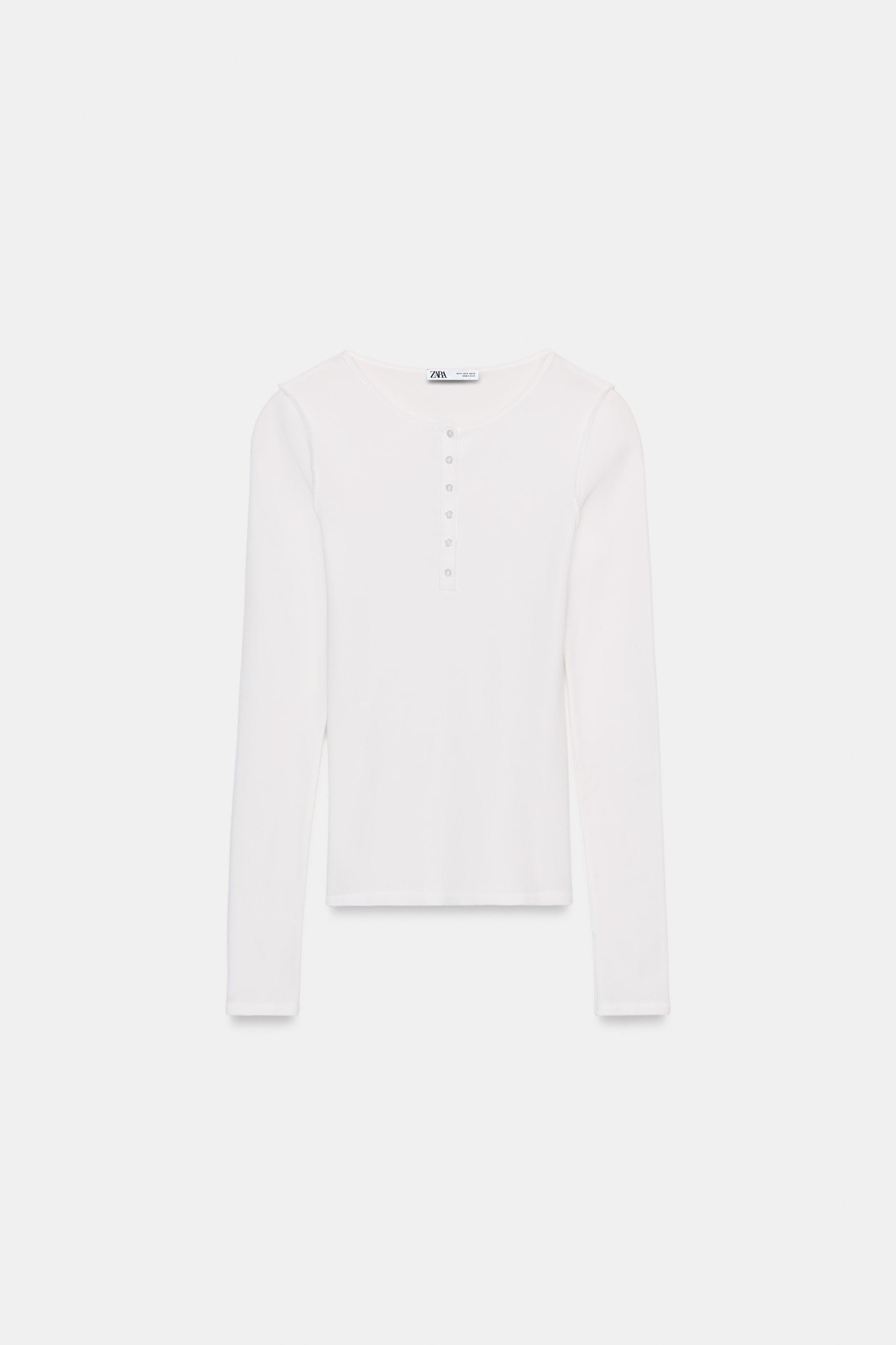 DÜĞMELİ YAKA T-SHIRT - Görsel 4