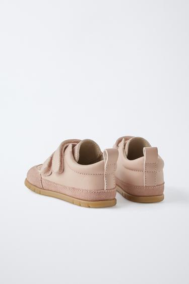 LEATHER STRAP BAREFOOT PLIMSOLLS - Pink by Zara - Image 5