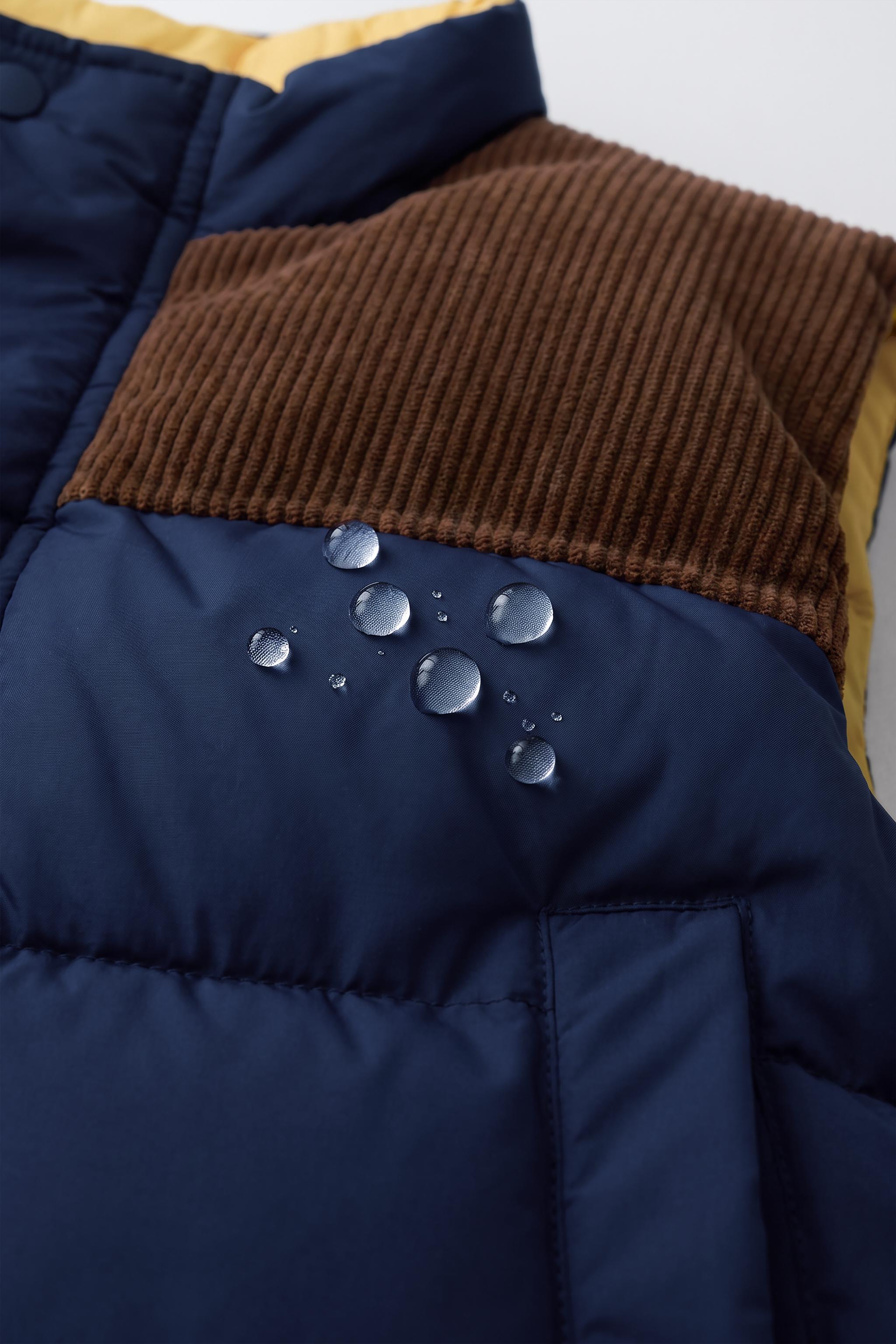 COMBINED WATER-REPELLENT PUFFER VEST