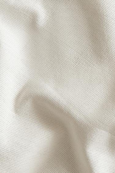 LOT DE SERVIETTES DE TABLE UNIES À ONDULATIONS (LOT DE 2) - Blanc de Zara - Image 3