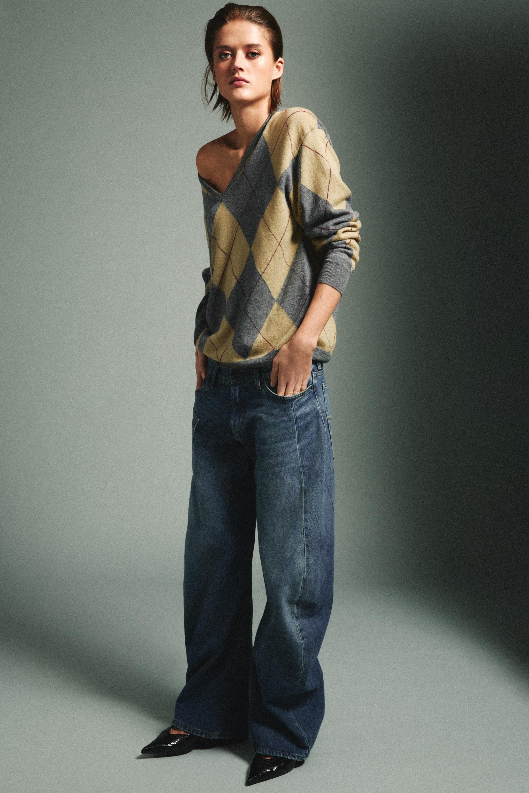 Vネックジャンパー – レディース | ZARA 日本