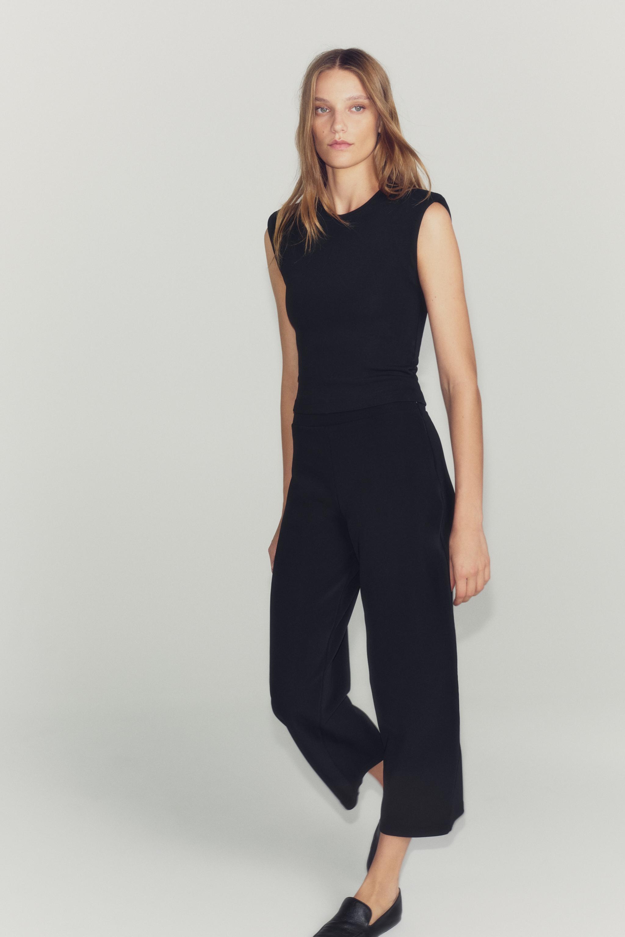 BALLOON TROUSERS — Black