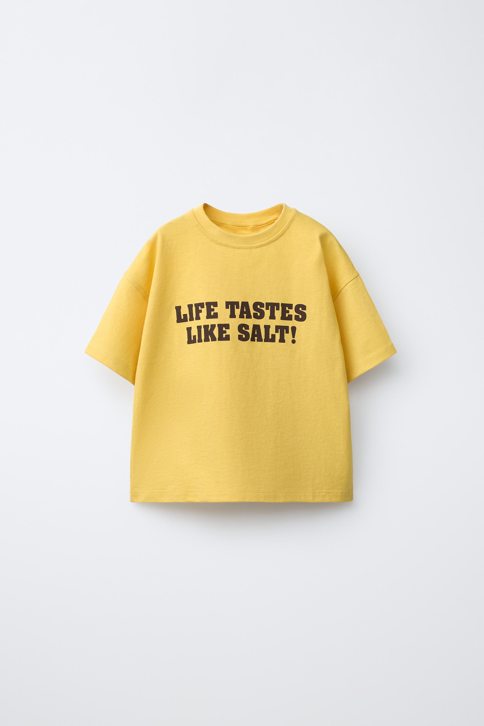 Детские футболки Zara PUKAS SURF TEXT T-SHIRT — фото 2