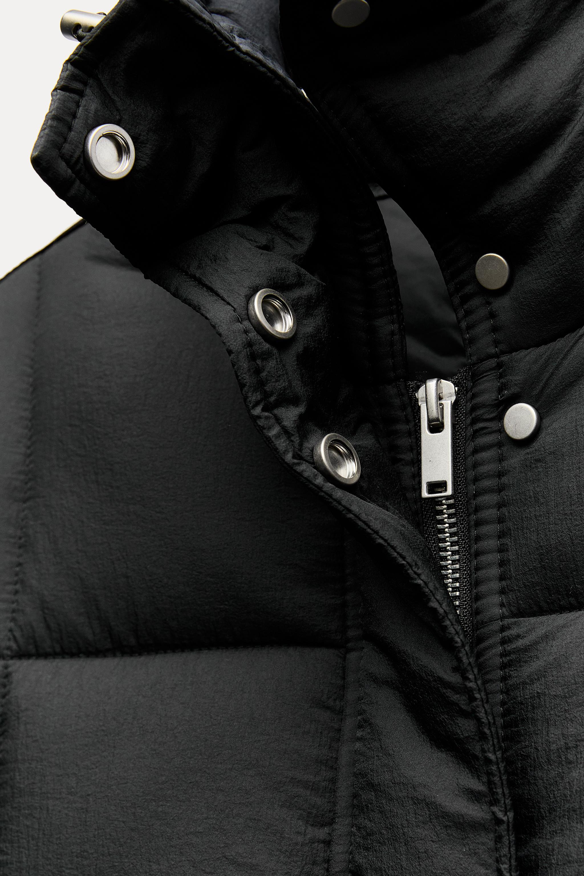 WATER REPELLENT NYLON PUFFER ANORAK ZW COLLECTION