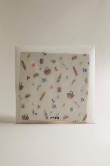 PACK OF PICNIC PAPER NAPKINS (PACK OF 20) - Cream by Zara - Image 3