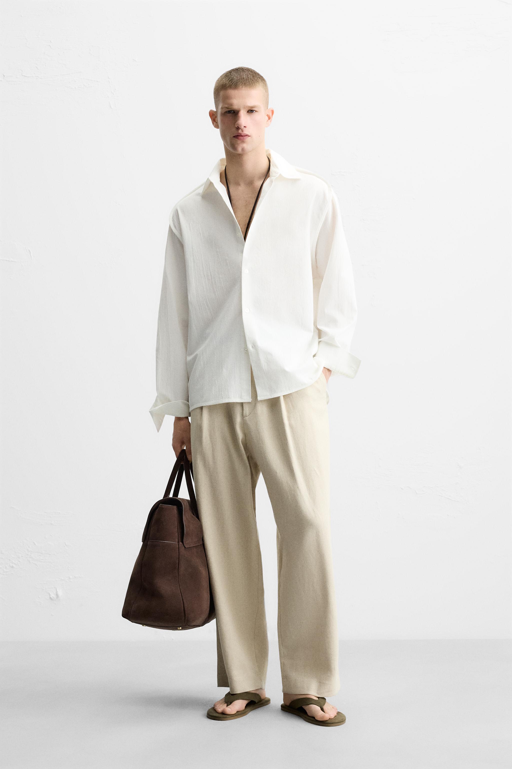 シャツ (ホワイト・白) | メンズ | 最新コレクション | ZARA 日本