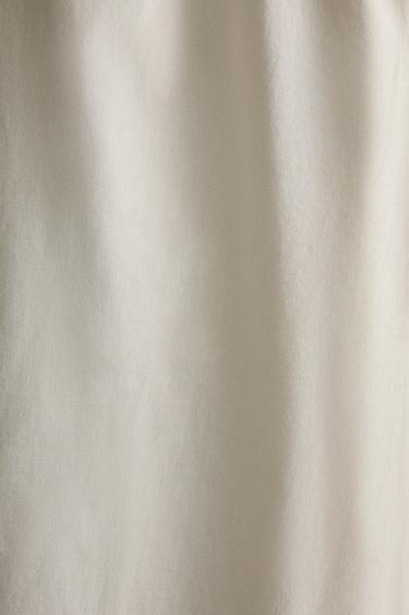 LACE AND COTTON TROUSERS - Pink by Zara - Image 3