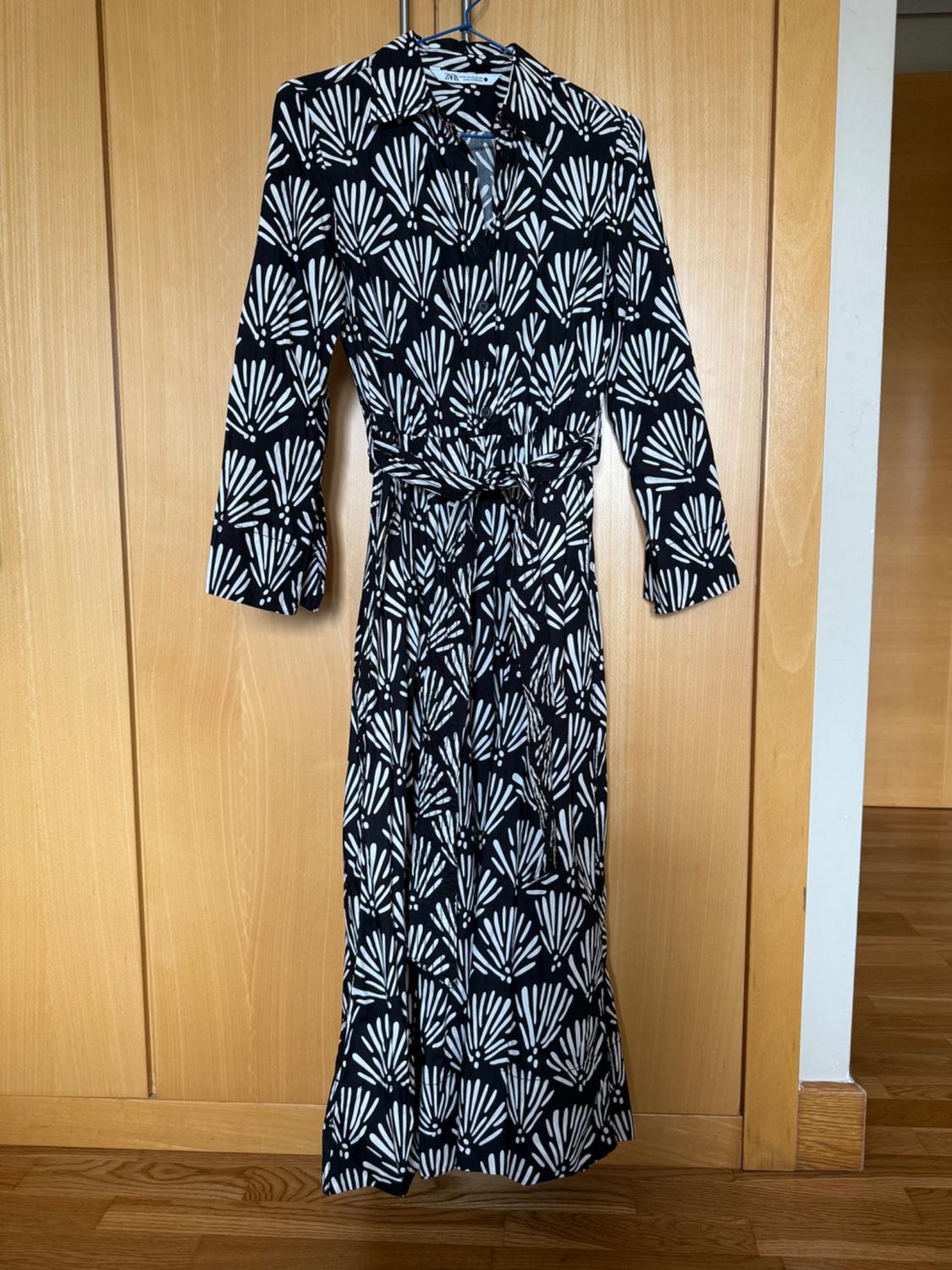 ZW COLLECTION PRINT SHIRT DRESS
