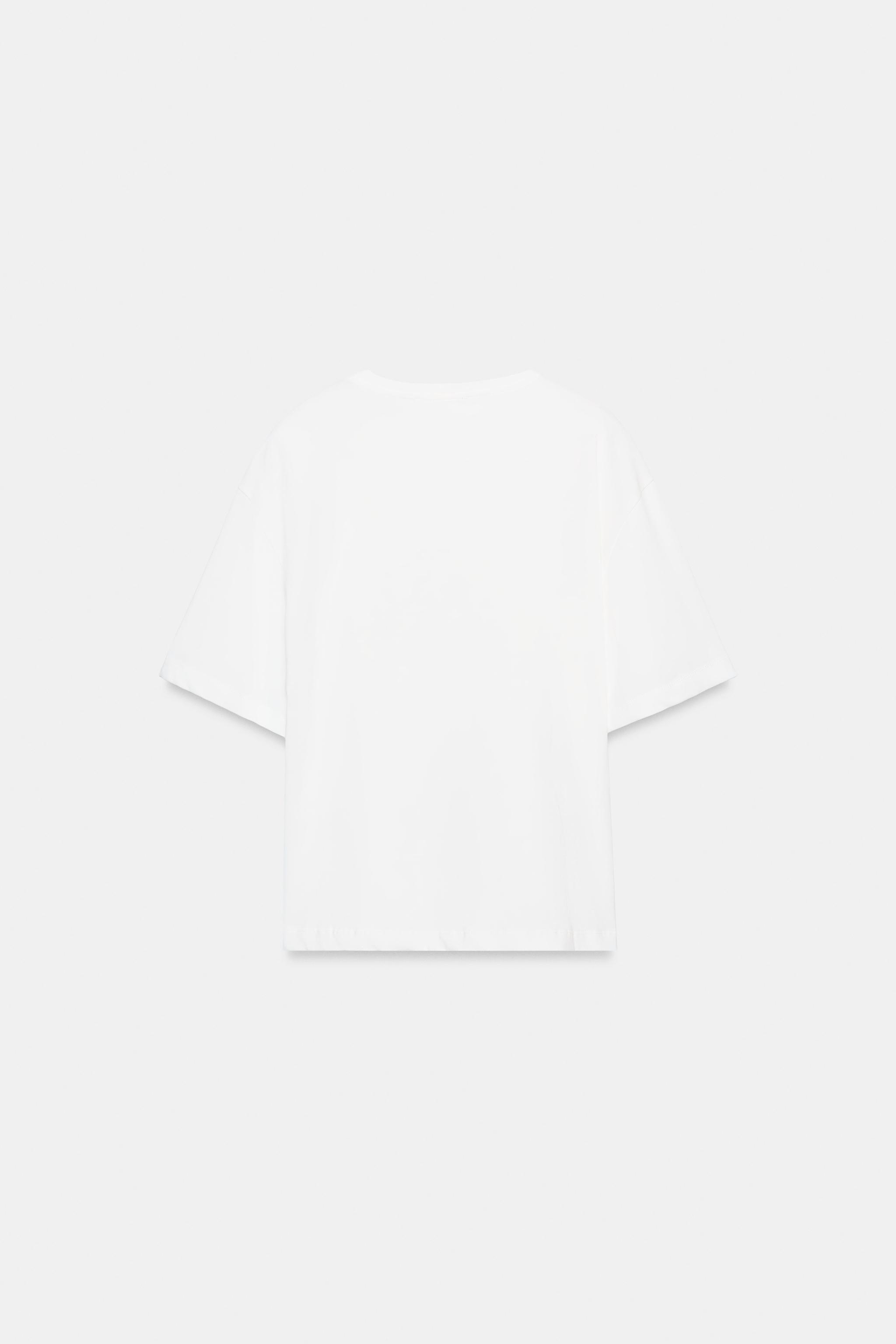 T-SHIRT HEAVY COTTON À DÉCOR
