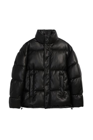 PUFFER JACKET ΜΕ ΕΦΕ ΔΕΡΜΑΤΟΣ