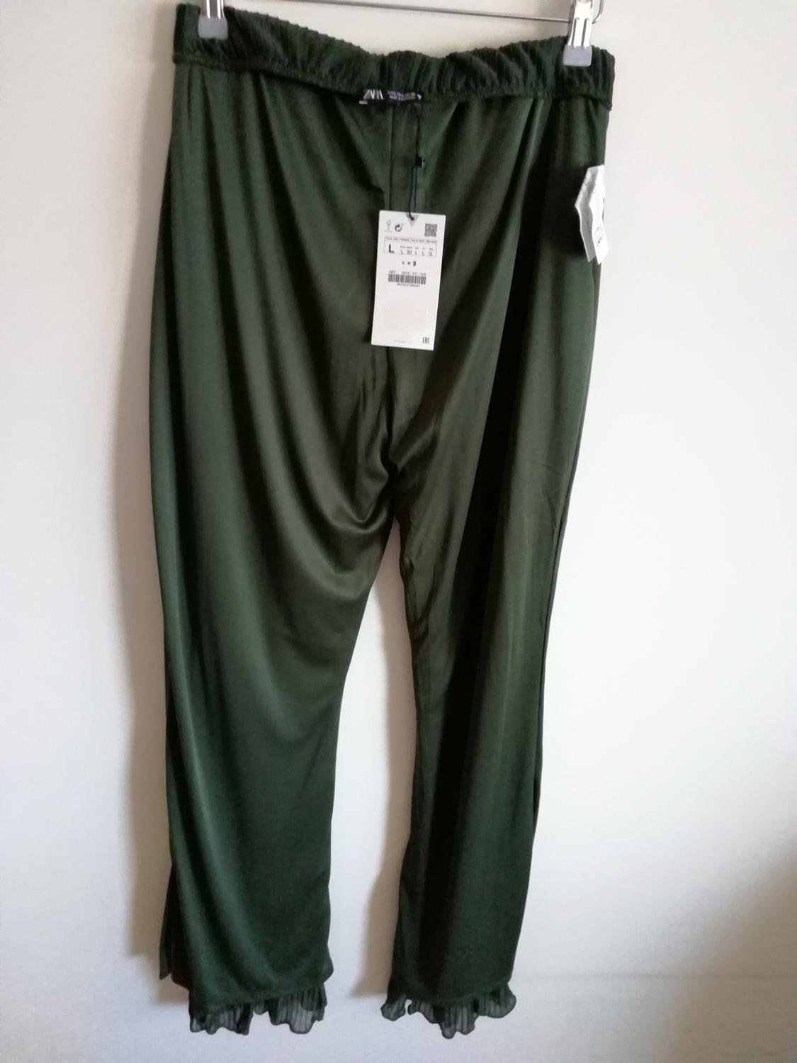 FLARED PLEATED TROUSERS - Image 10