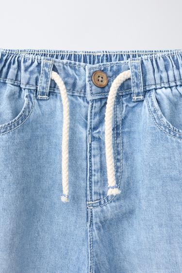 JEAN BAGGY FLUIDE - Bleu clair de Zara - Image 2