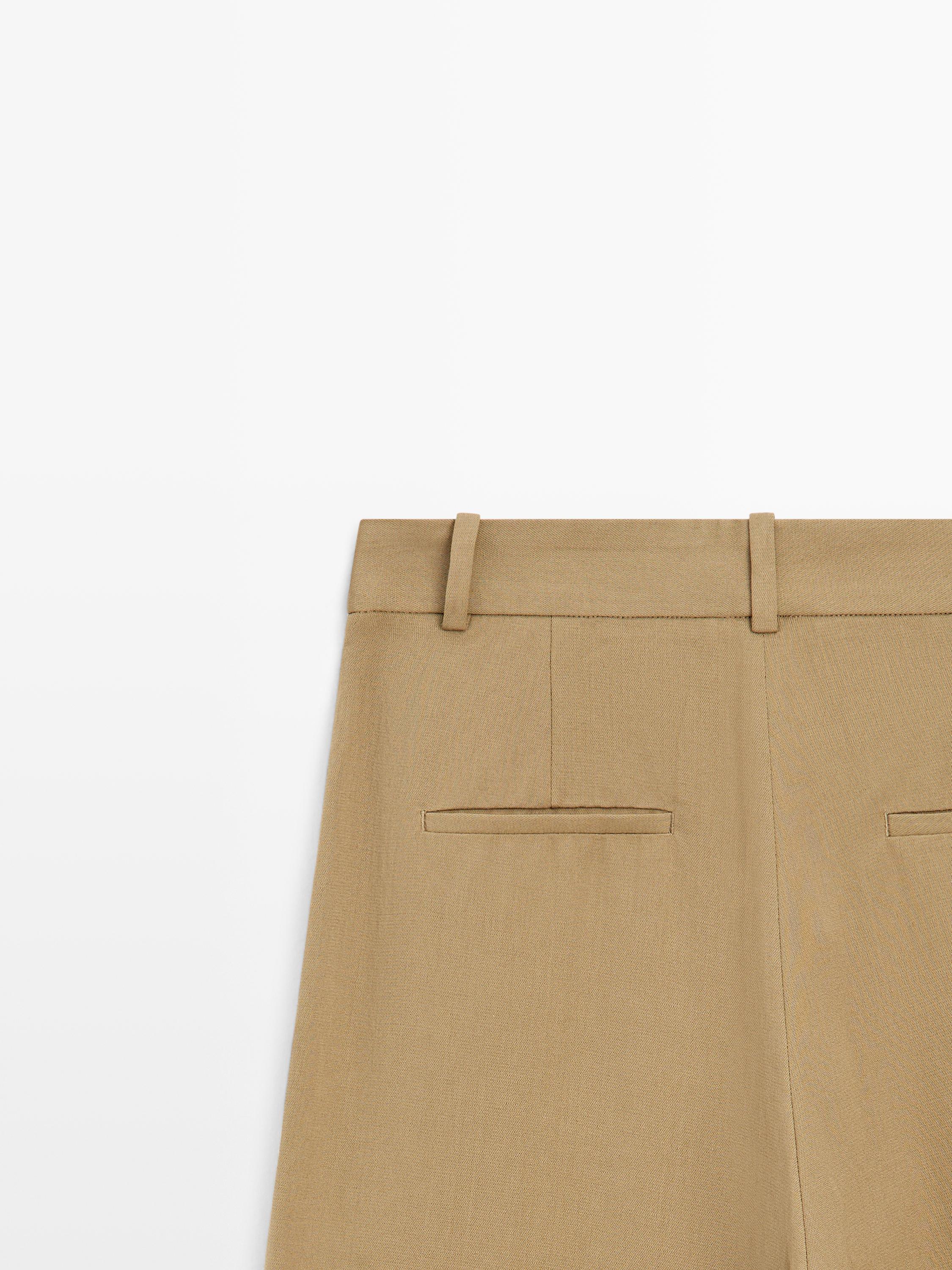 Flowing pareo trousers