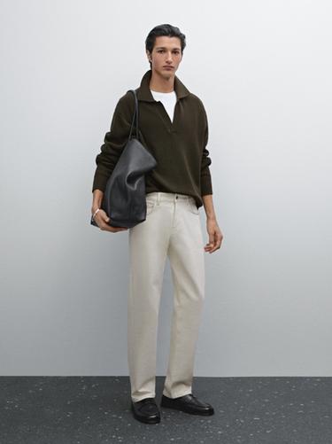 Jeans tapered fit - Crudo de Zara