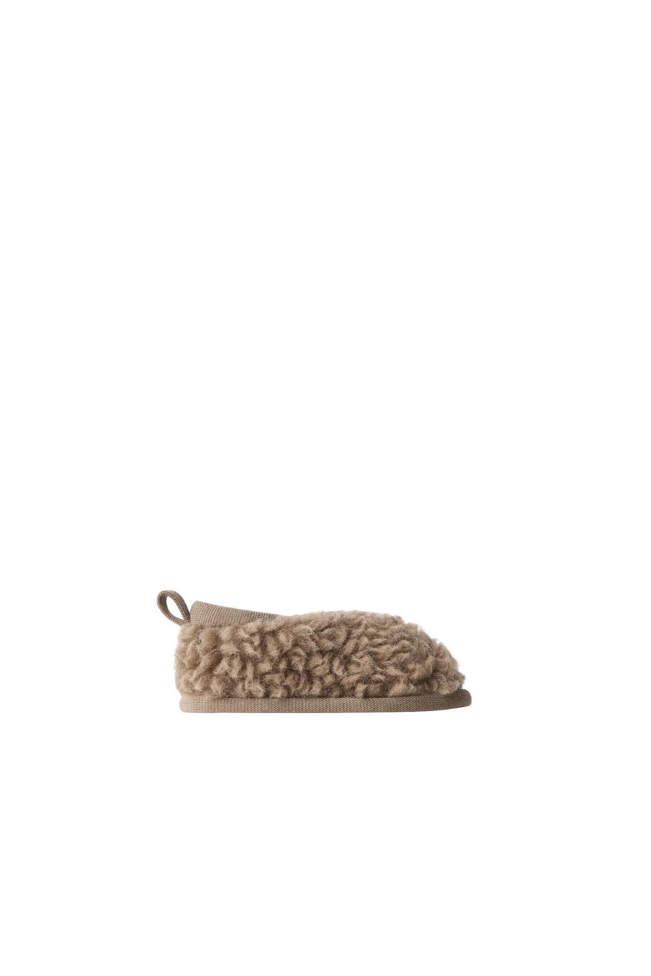 FAUX SHEARLING BOOTIES