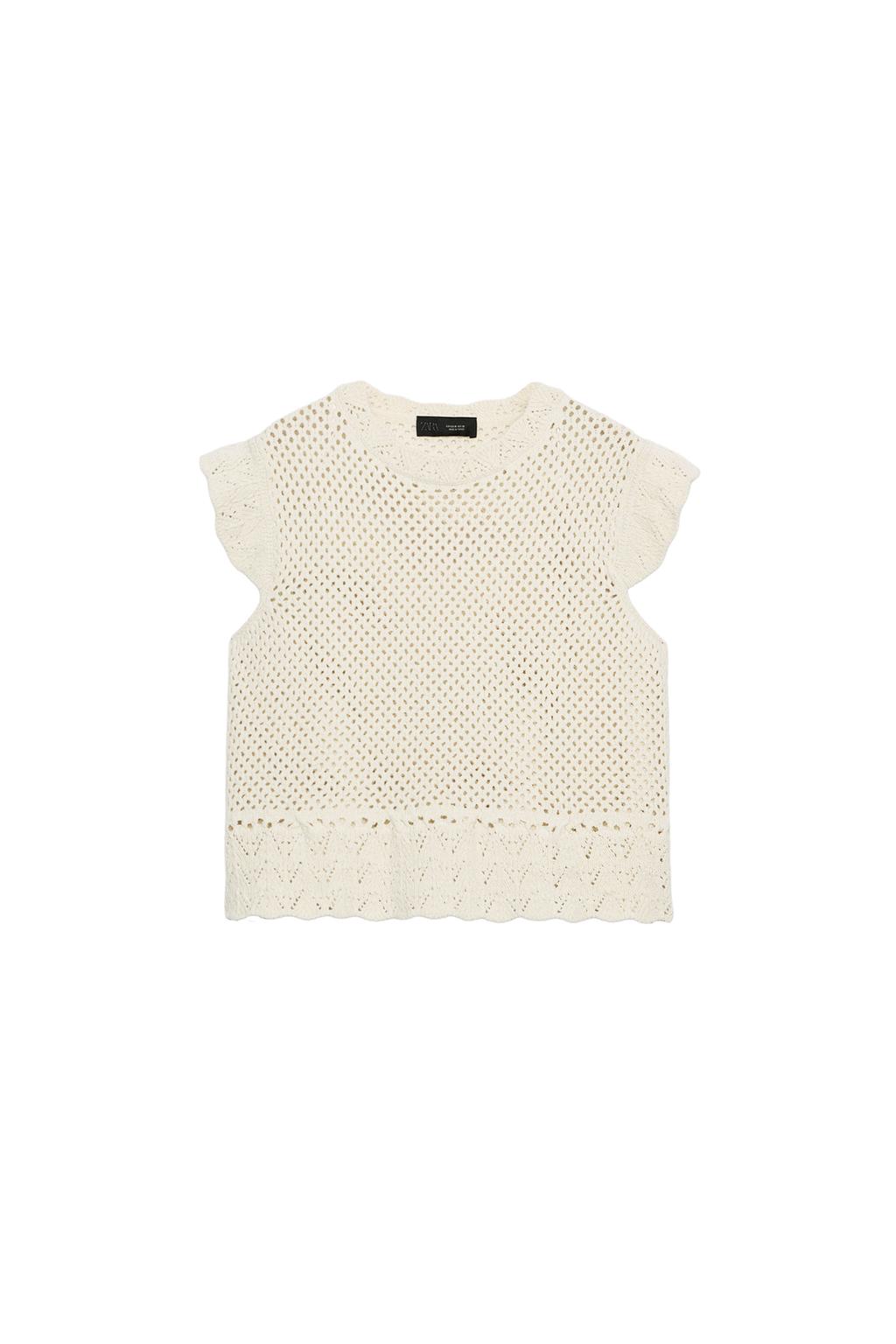 OPEN-KNIT TOP - image 3