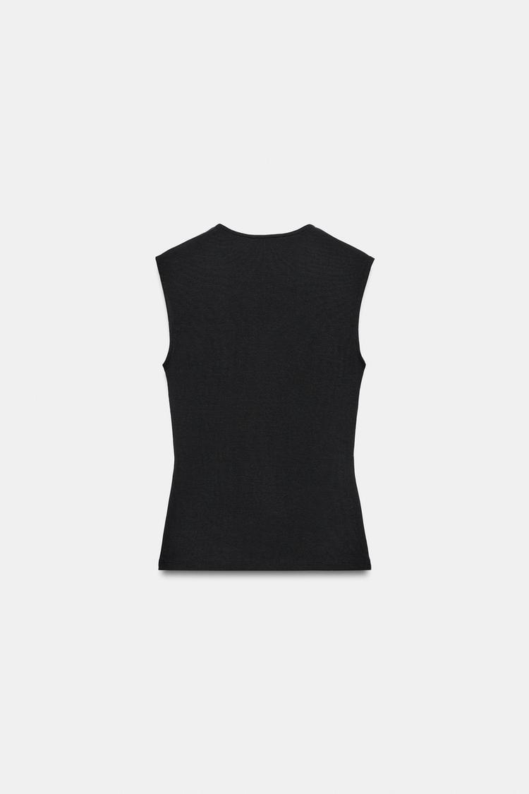 Blusa sin mangas 7