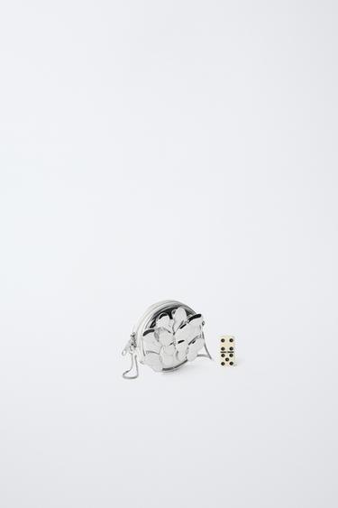 BUTTERFLY CROSSBODY BAG - Silver by Zara - Image 5