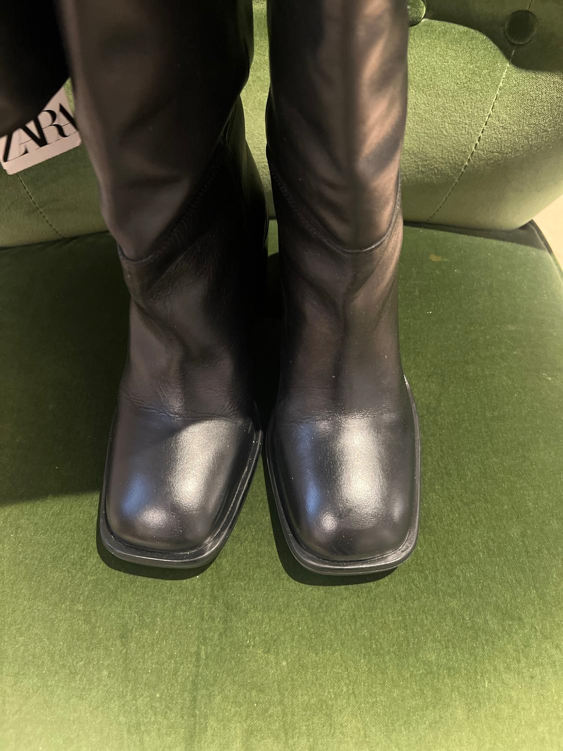 TALL LEATHER BOOTS - Image 5