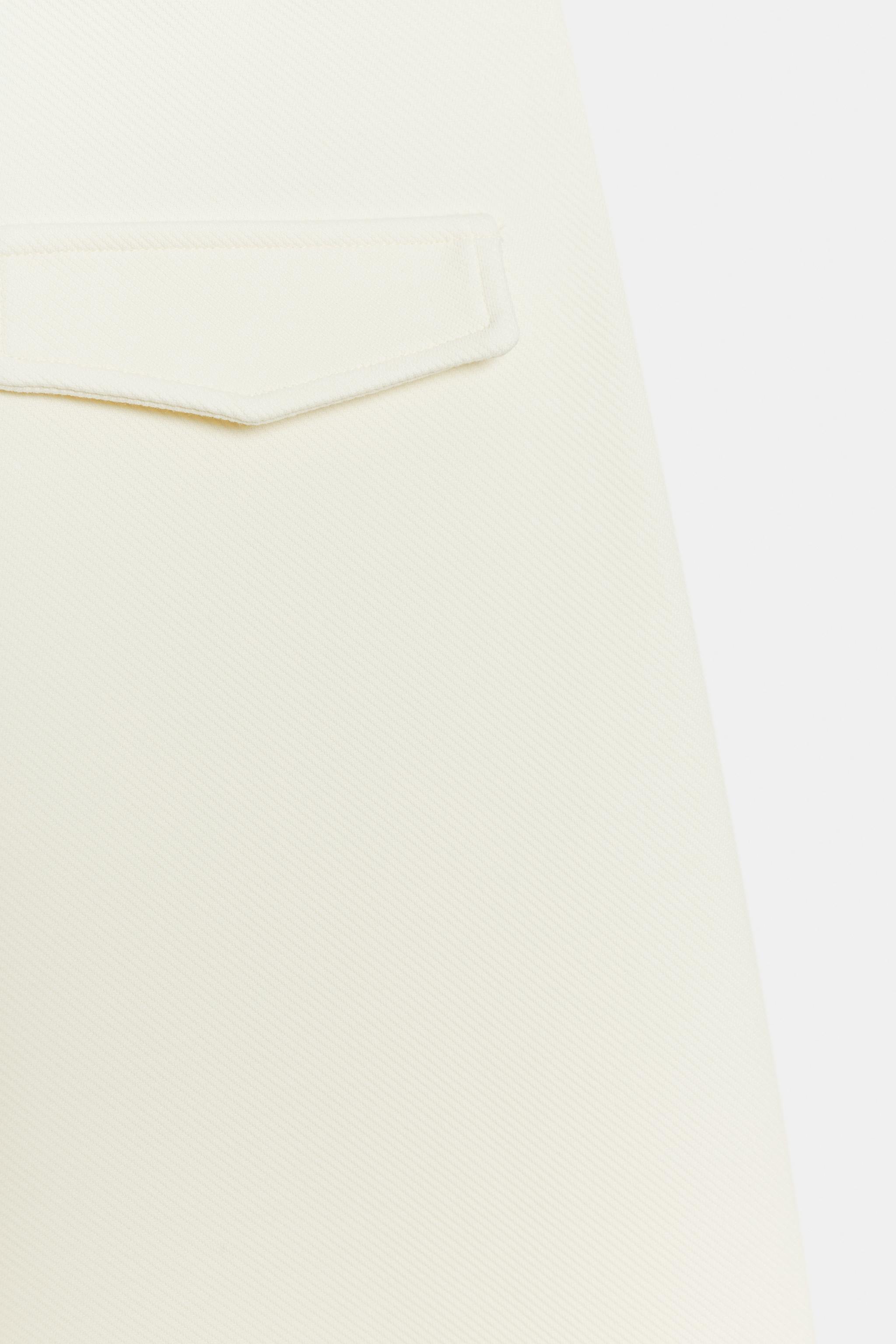Zara Geniş Paça Pantolon görsel 7