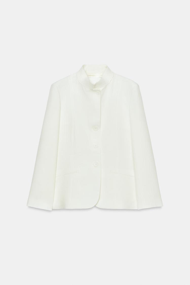 Blazer de lino 100% ZW COLLECTION 7