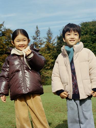 Zara 造型 - 棕色 / 白色