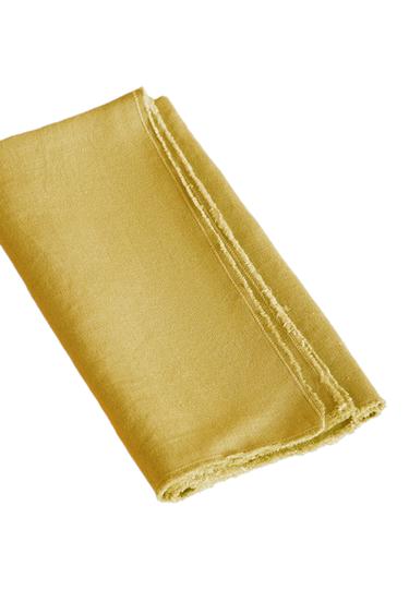 NAPKIN 01 - Mid-yellow by Zara