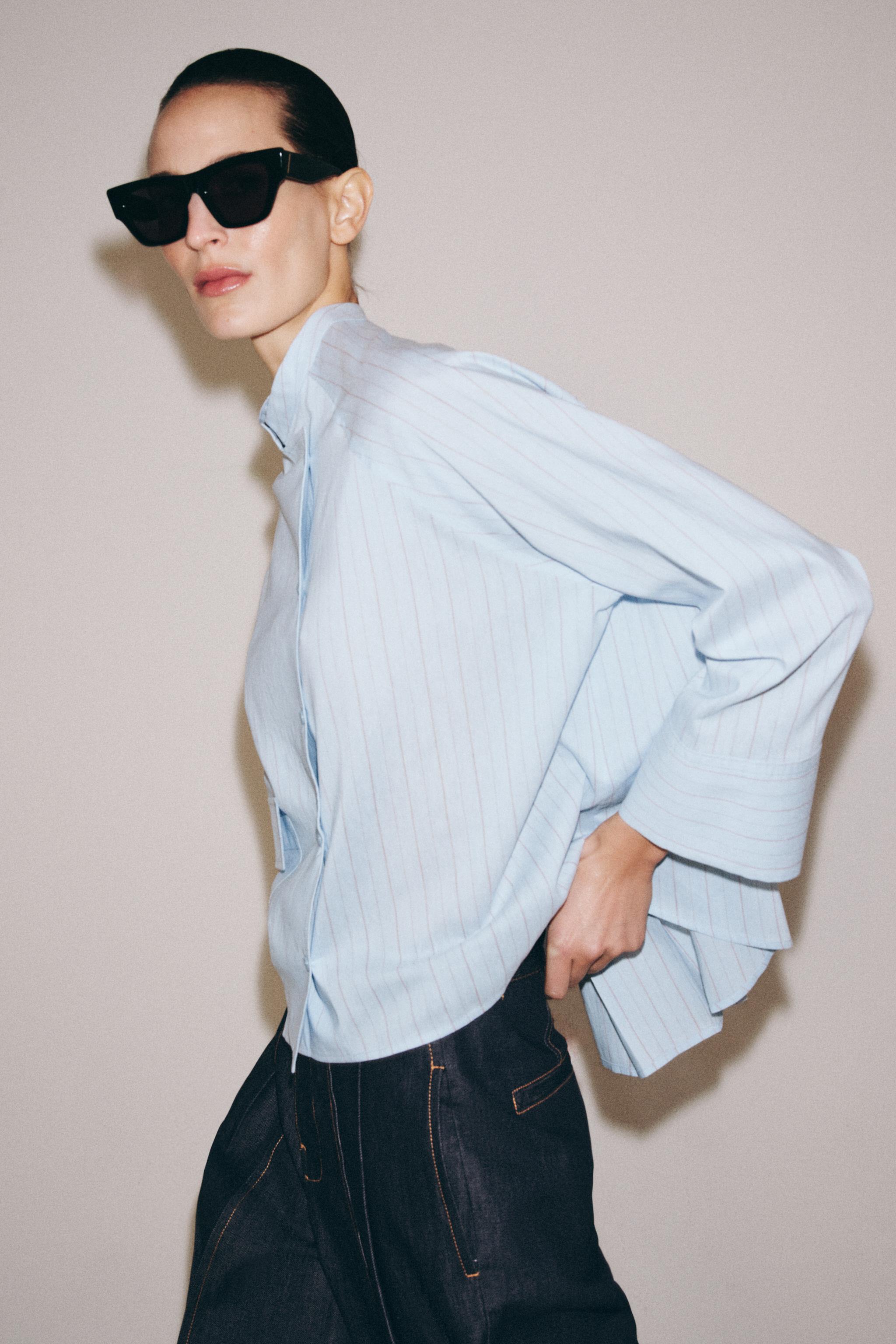 STRIPED POCKET SHIRT ZW COLLECTION
