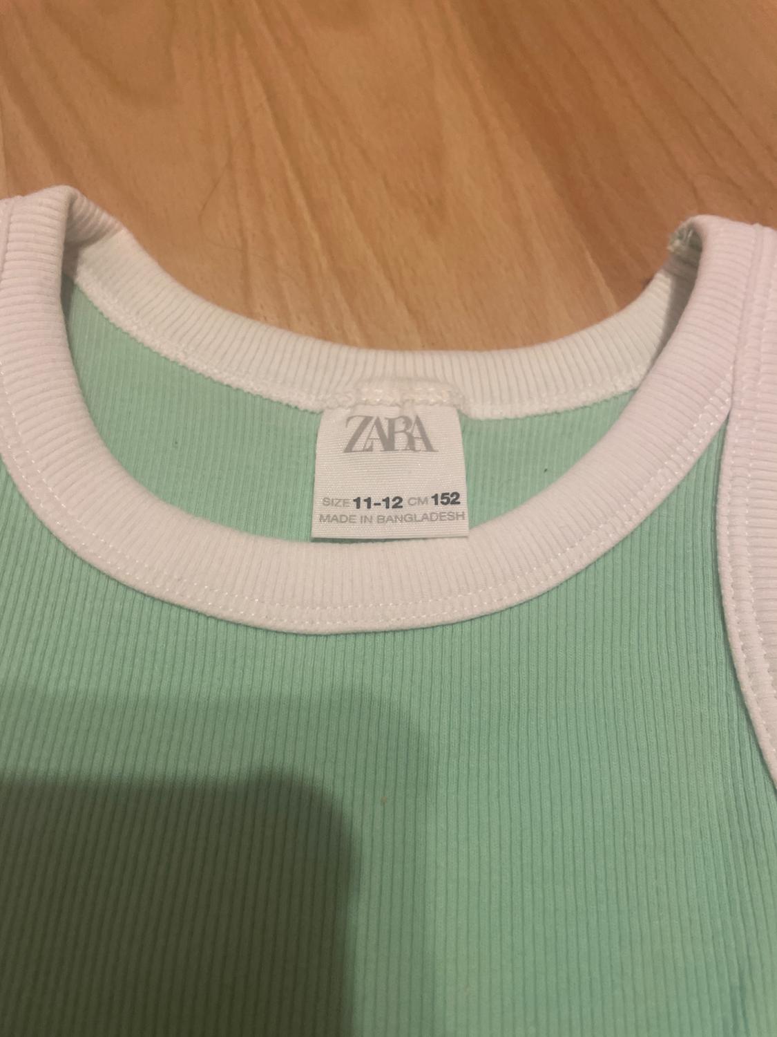 CONTRAST RIBBED RACERBACK TOP - Image 2