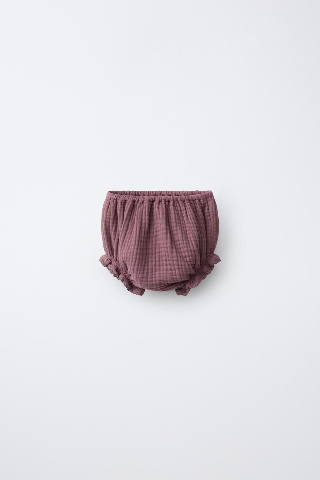 TEXTURED LACE BRIEFS