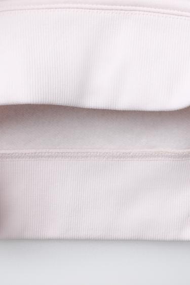 BASIC SPORTY SWEATSHIRT - Pink by Zara - Image 3