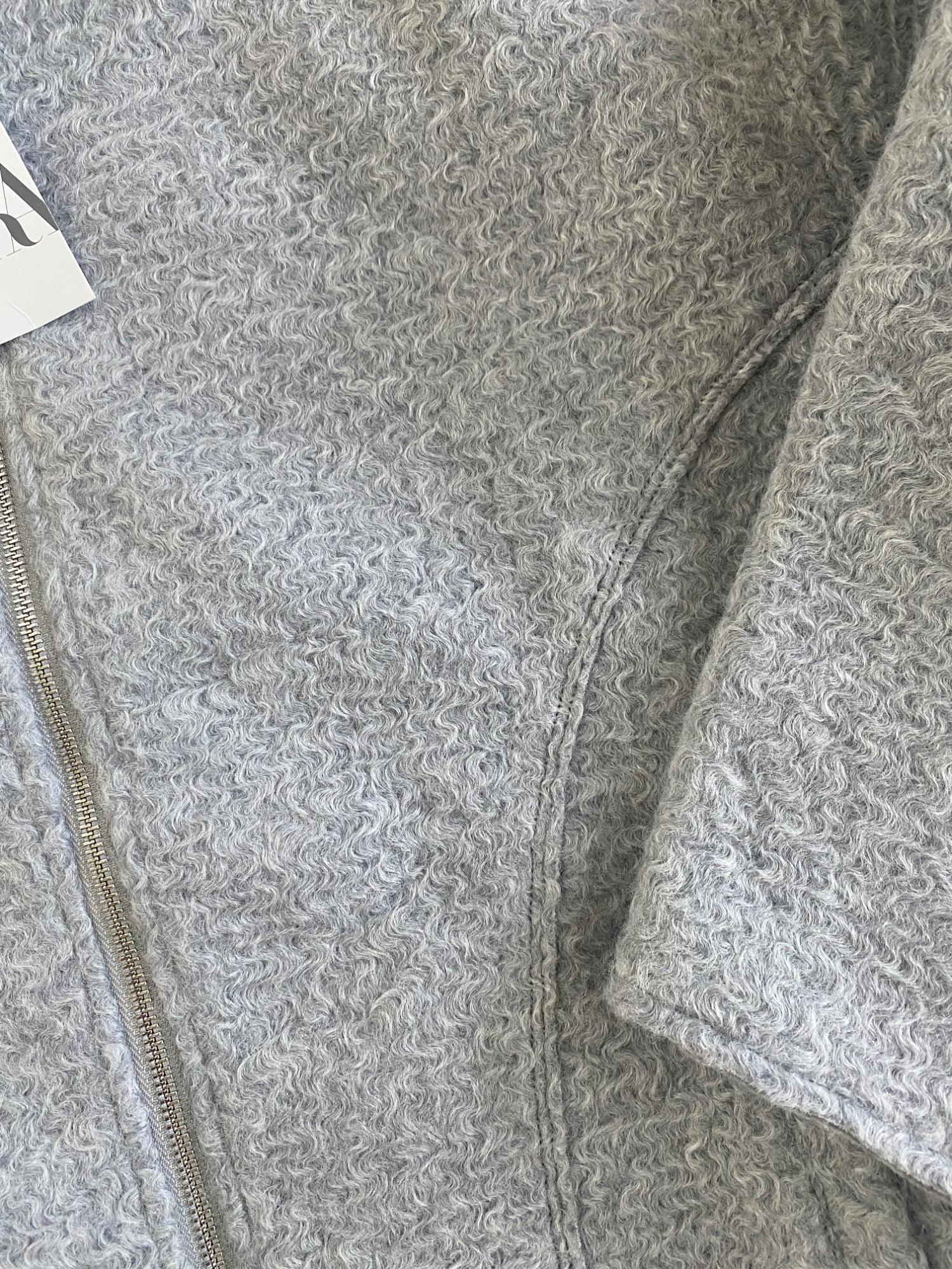 OVERSIZED BOUCLE BOMBER