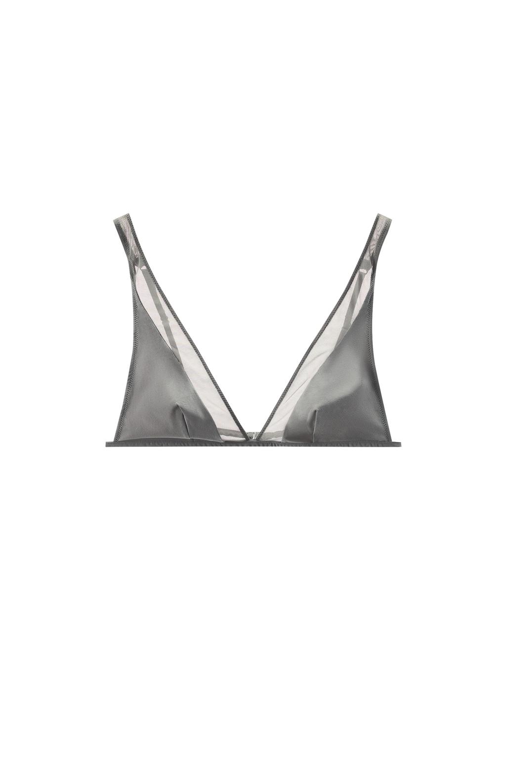 COMBINATION TULLE TRIANGLE BRA - image 3