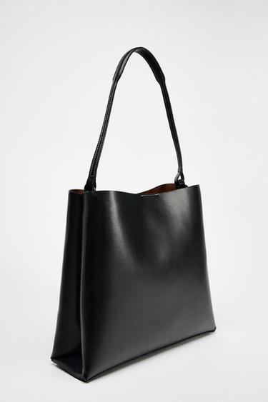 SAC SEAU MINIMALISTE - Noir de Zara - Image 2