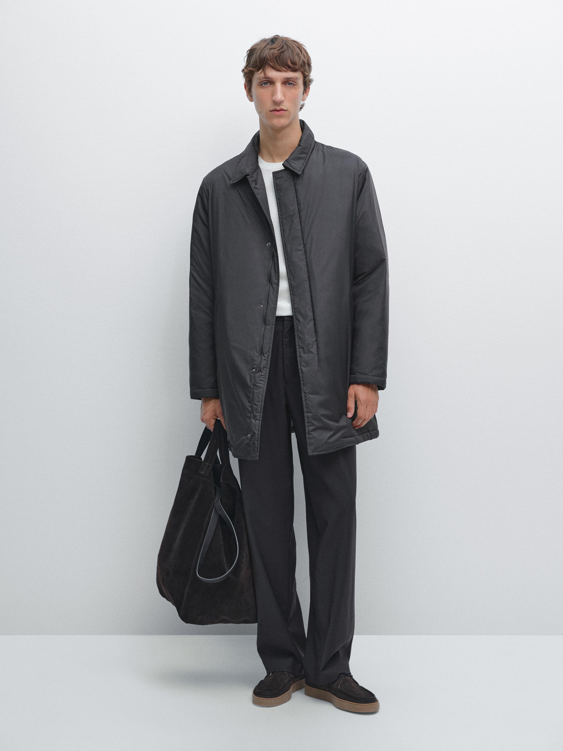 Ultra-lightweight water-repellent down blend parka