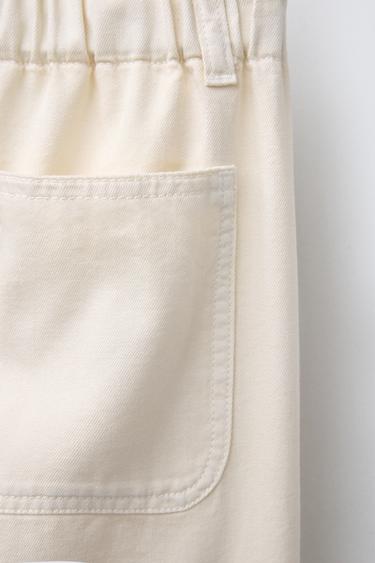 FLOWING WIDE-LEG TROUSERS - Vanilla by Zara - Image 3