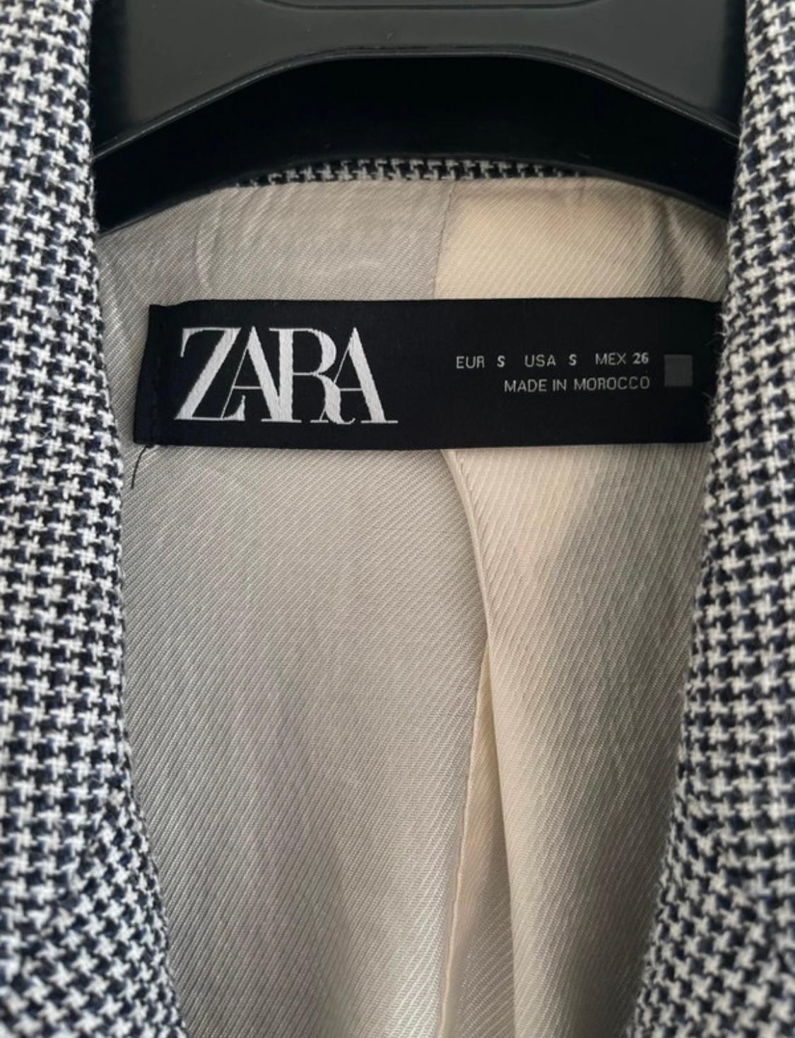 OVERSIZE HOUNDSTOOTH BLAZER - Image 3