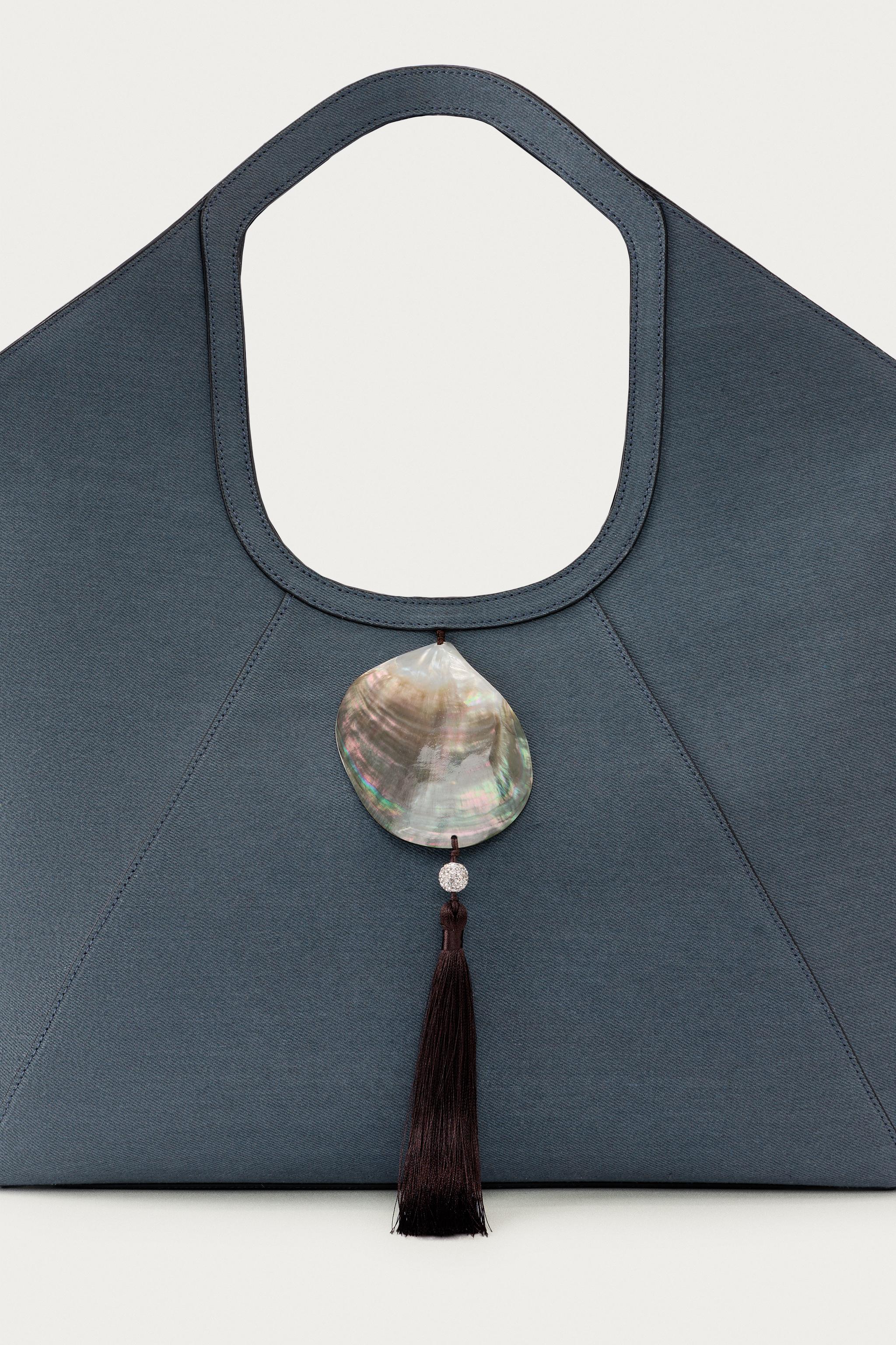 MARISA BERENSON X ZARA MAKSİ TOTE ÇANTA - Görsel 3