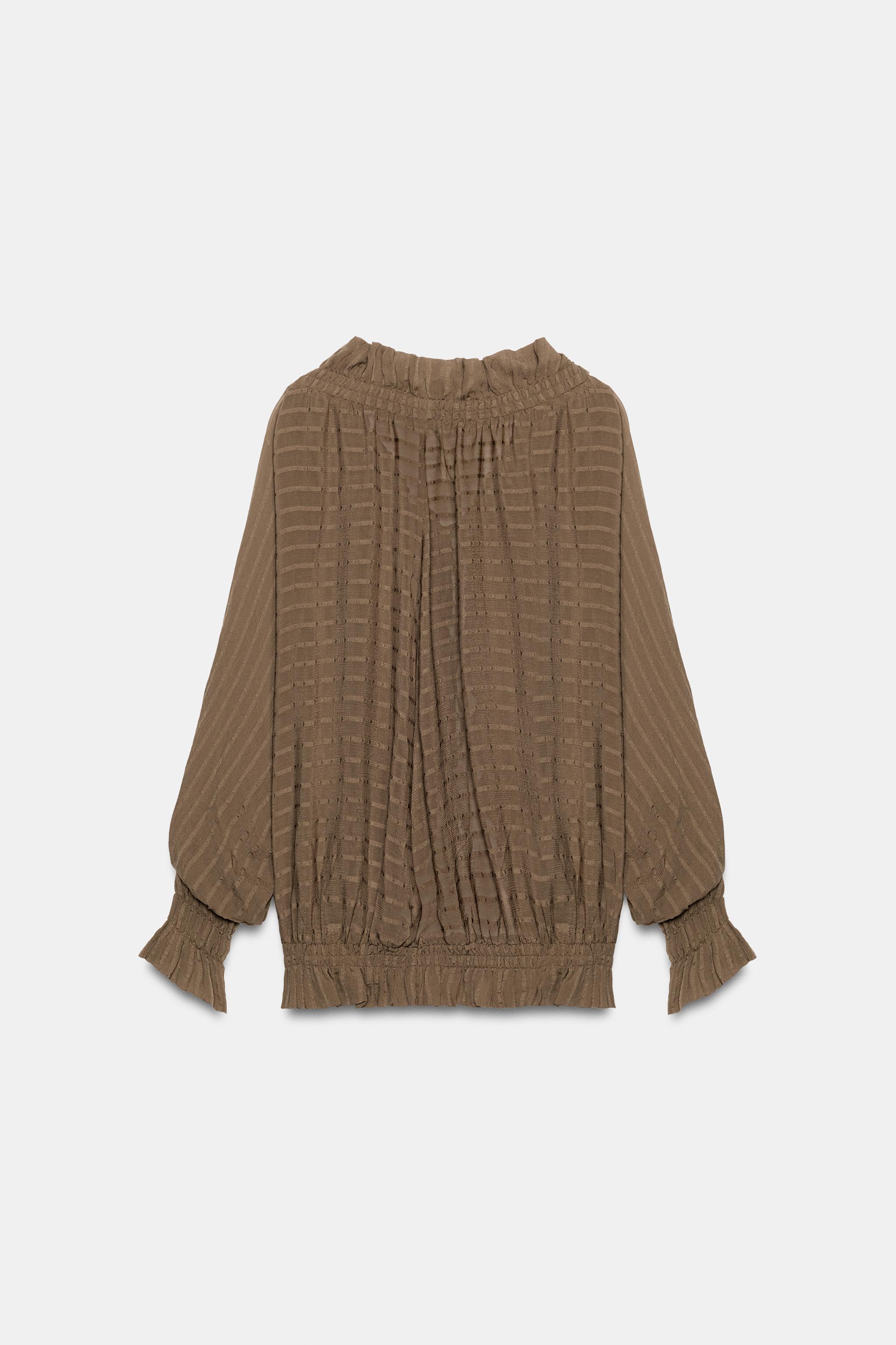 BLOUSE À FRONCES ZW COLLECTION