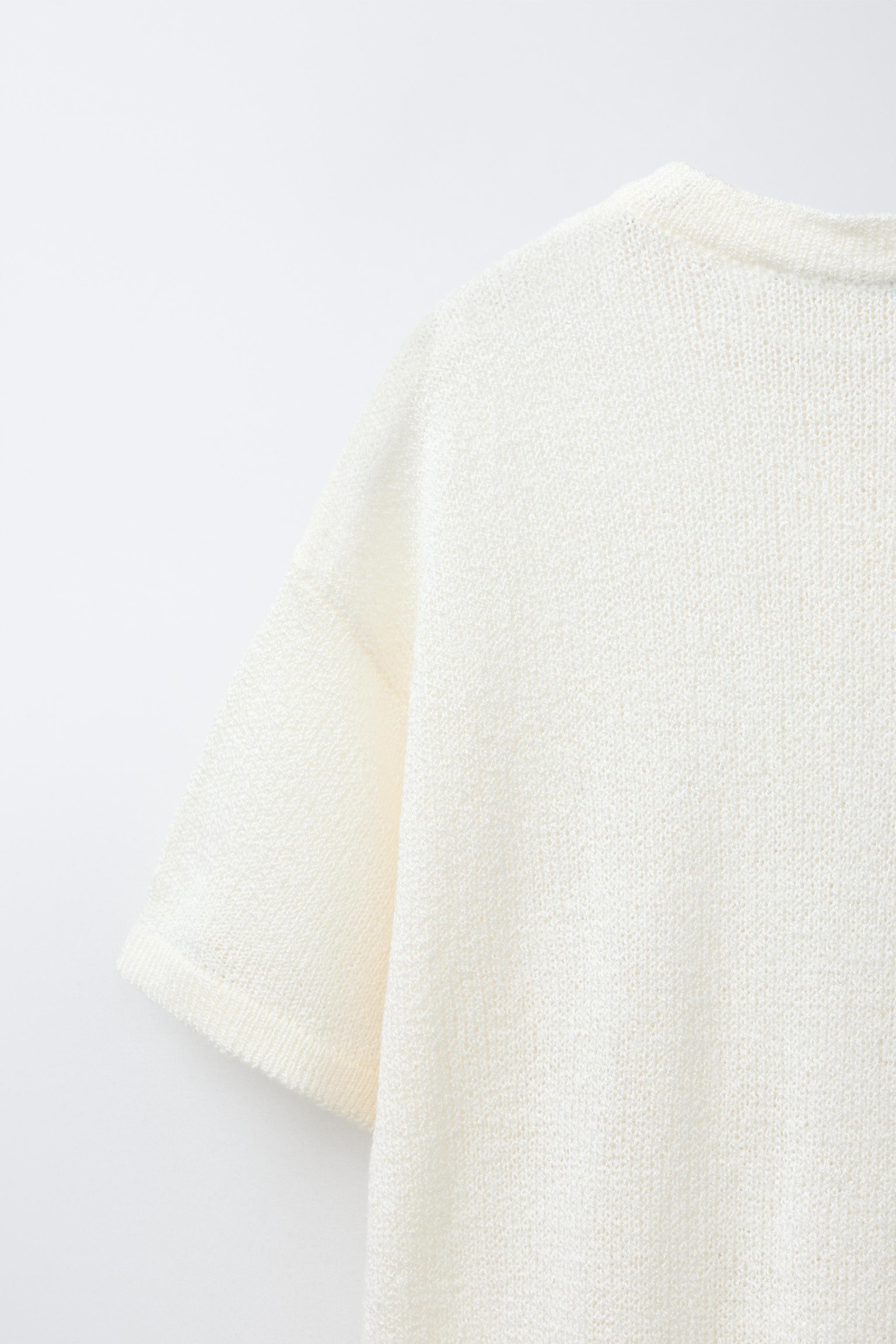 RUSTIC KNIT T-SHIRT