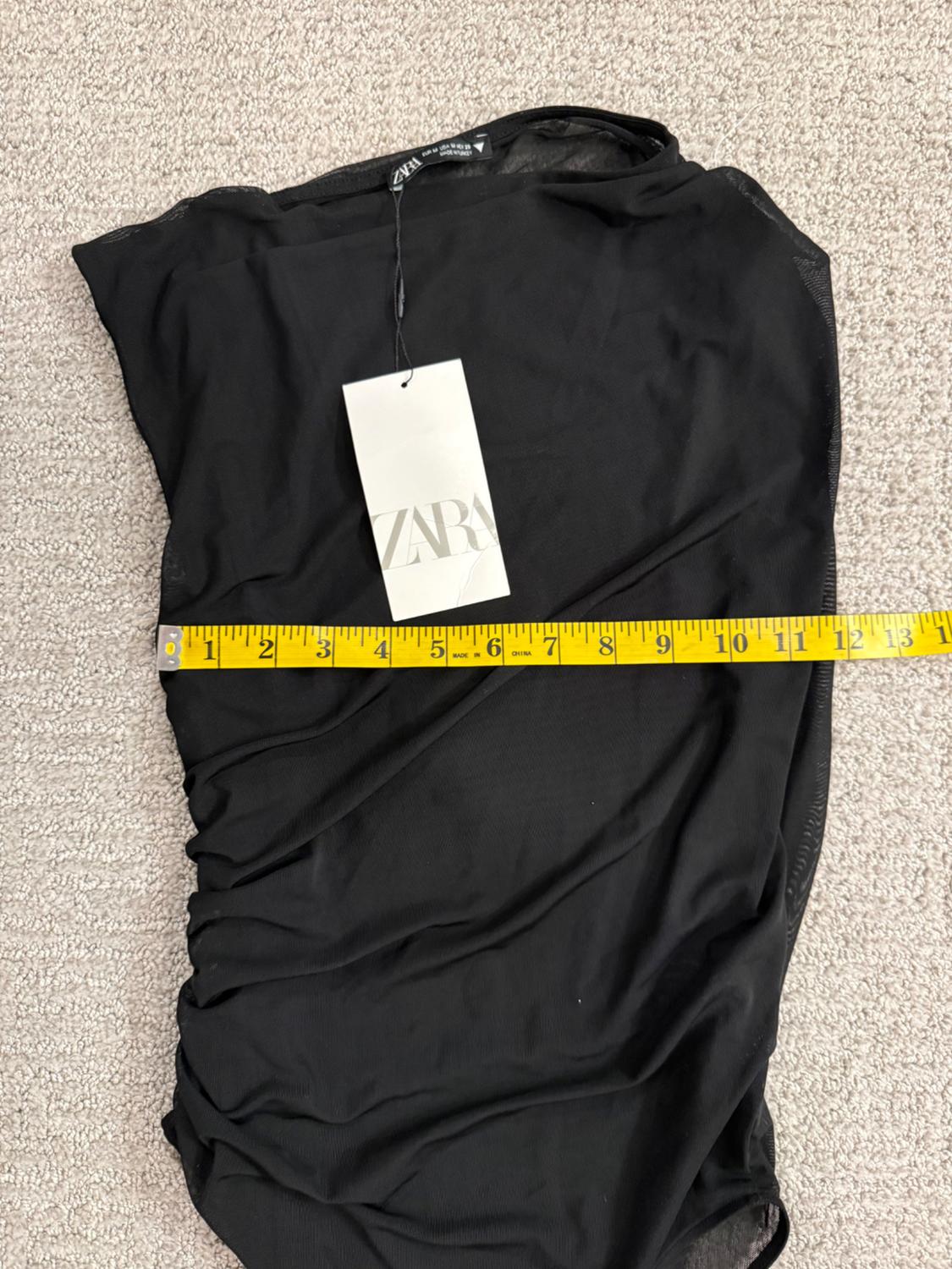 TEXTURED VOLUMINOUS TOP - Image 4