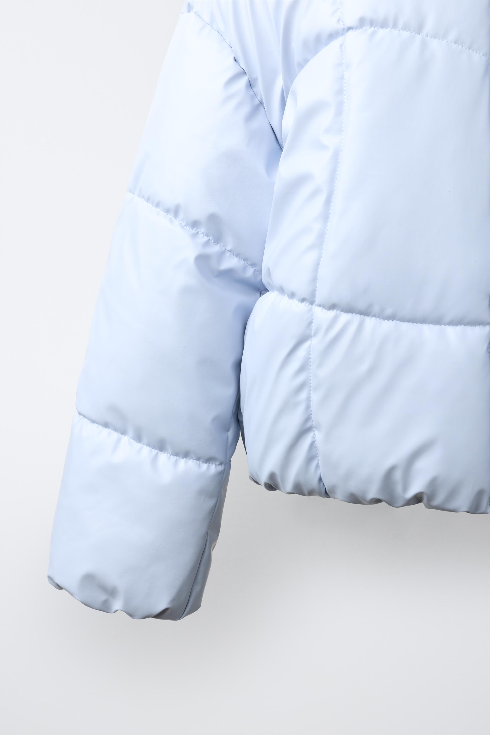 BLOUSON MATELASSÉ BRILLANT DÉPERLANT