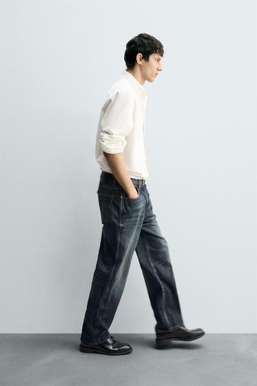 JEAN RELAXED STRAIGHT FIT - Bleu de Zara - Image 5