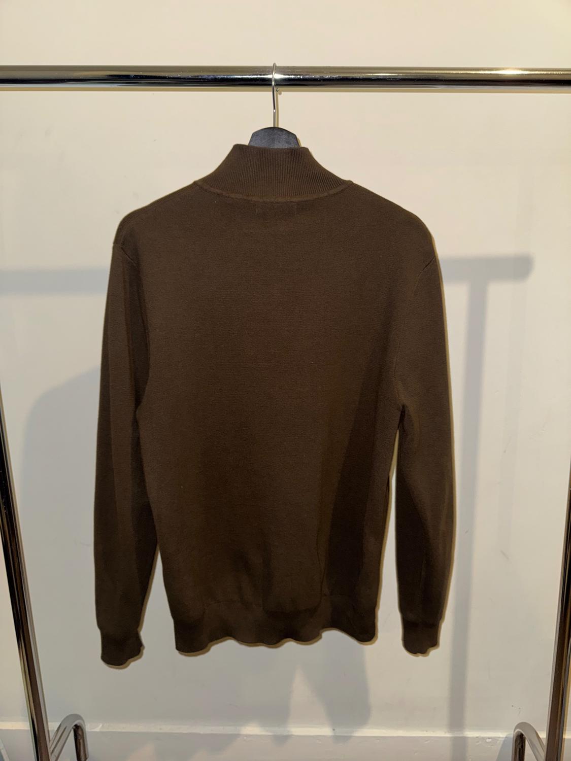 TEXTURED HIGH NECK SWEATER - Image 2
