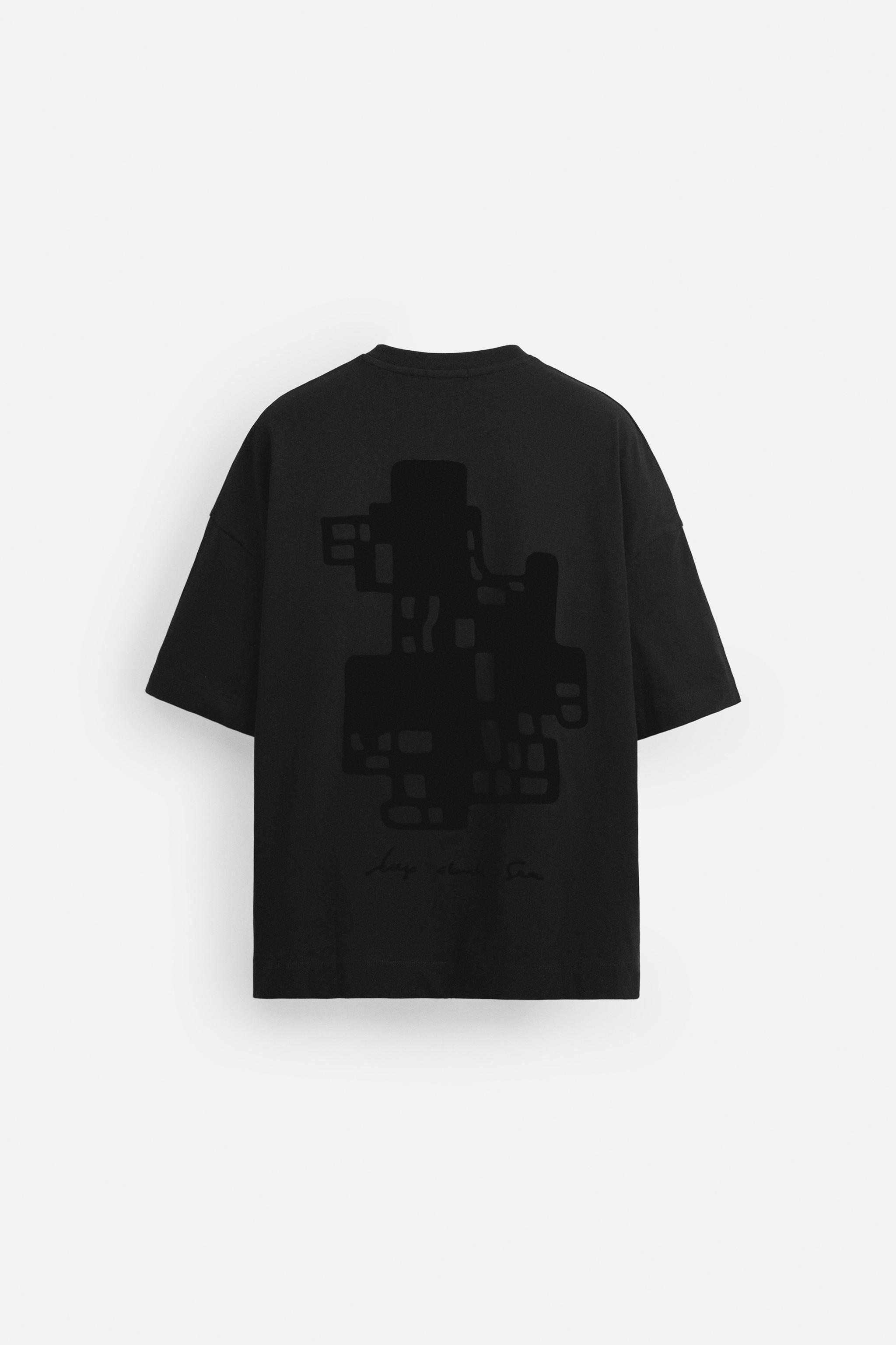 Tシャツ・カットソー ZARA GRAPHIC T-SHIRT X ANDERSSON BELL Black | 0962/444/800 00962444800-a2.jpg?ts=