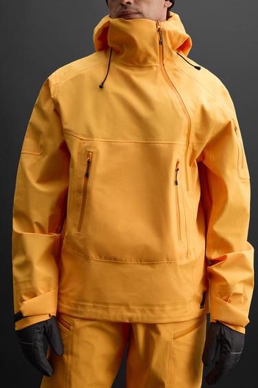 WATERPROOF SKI PARKA WITH POUCH POCKET - Yellow by Zara - Image 5