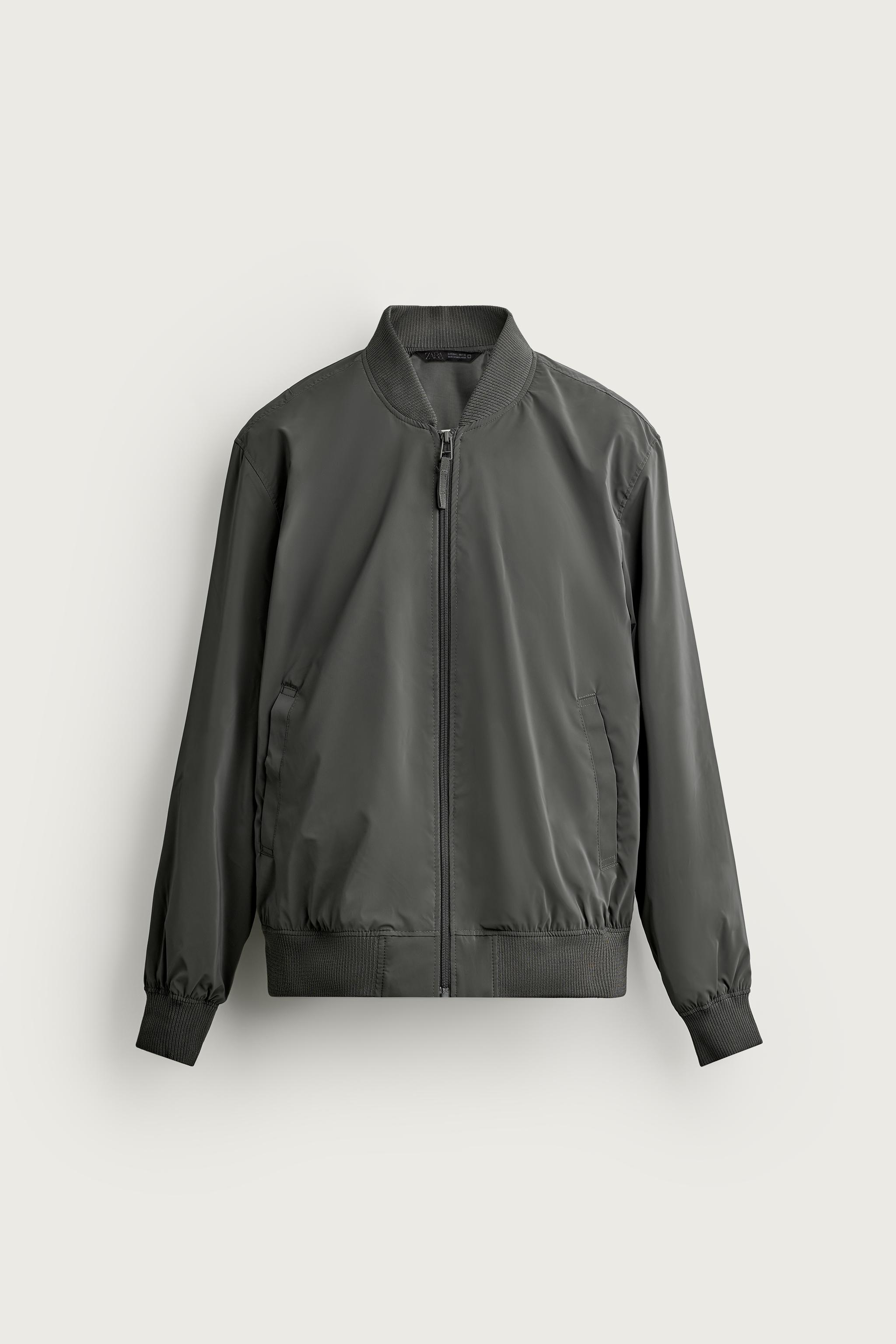 TECHNICAL BOMBER JACKET - Black | ZARA Singapore