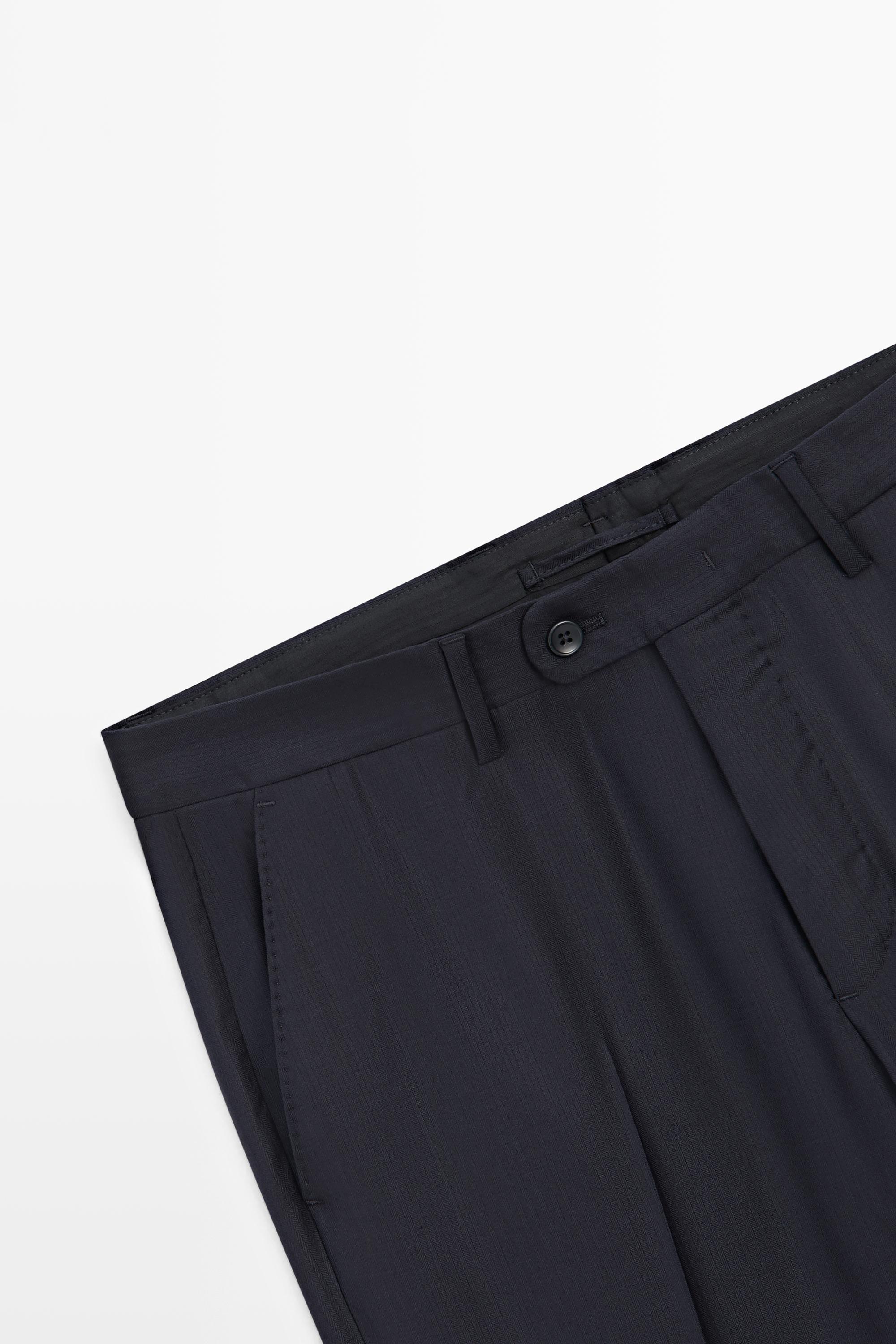 Pantalon costume laine froide